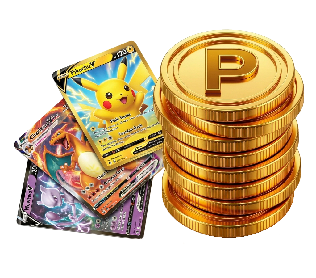 Coins and cards